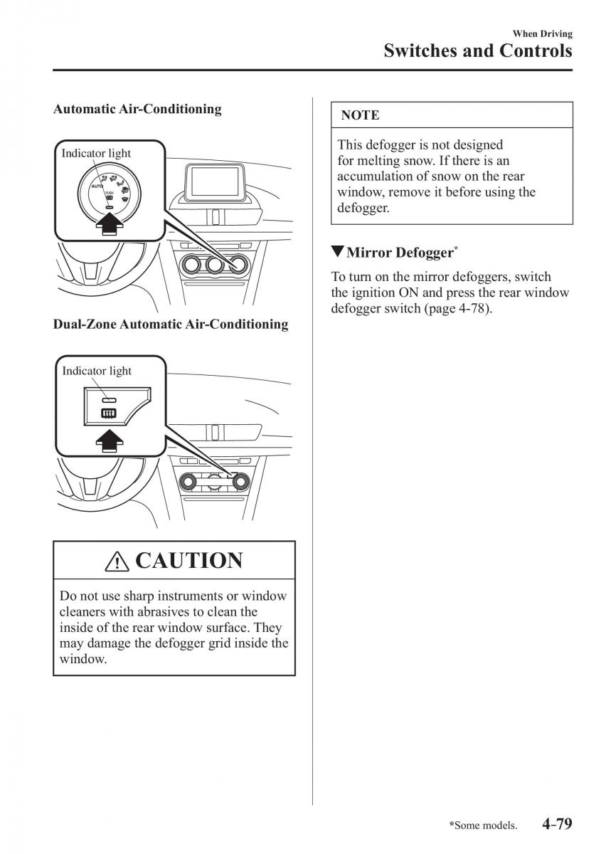 Mazda 3 III owners manual / page 229