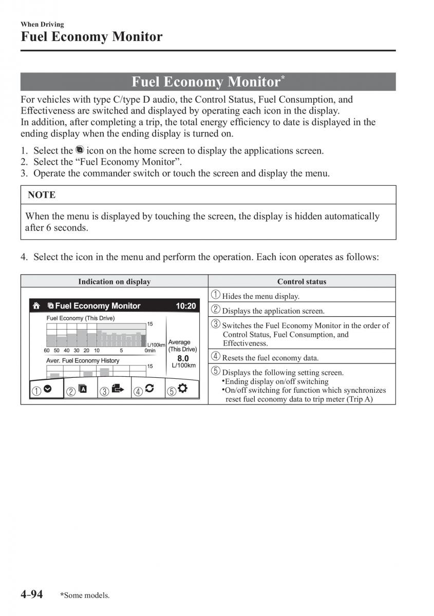 Mazda 3 III owners manual / page 244