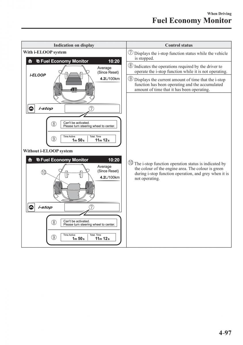 Mazda 3 III owners manual / page 247