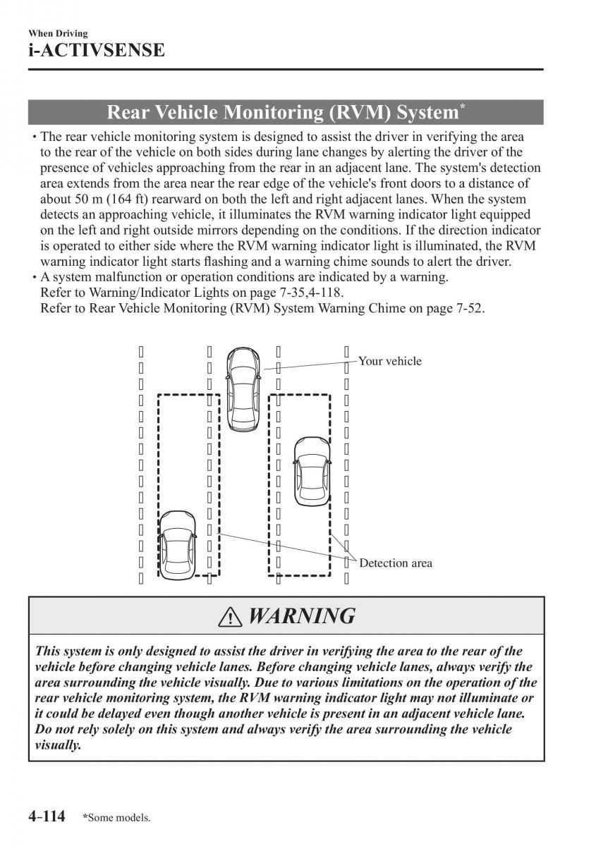 Mazda 3 III owners manual / page 264