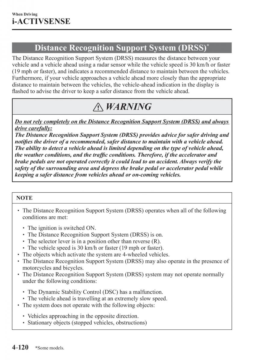 Mazda 3 III owners manual / page 270