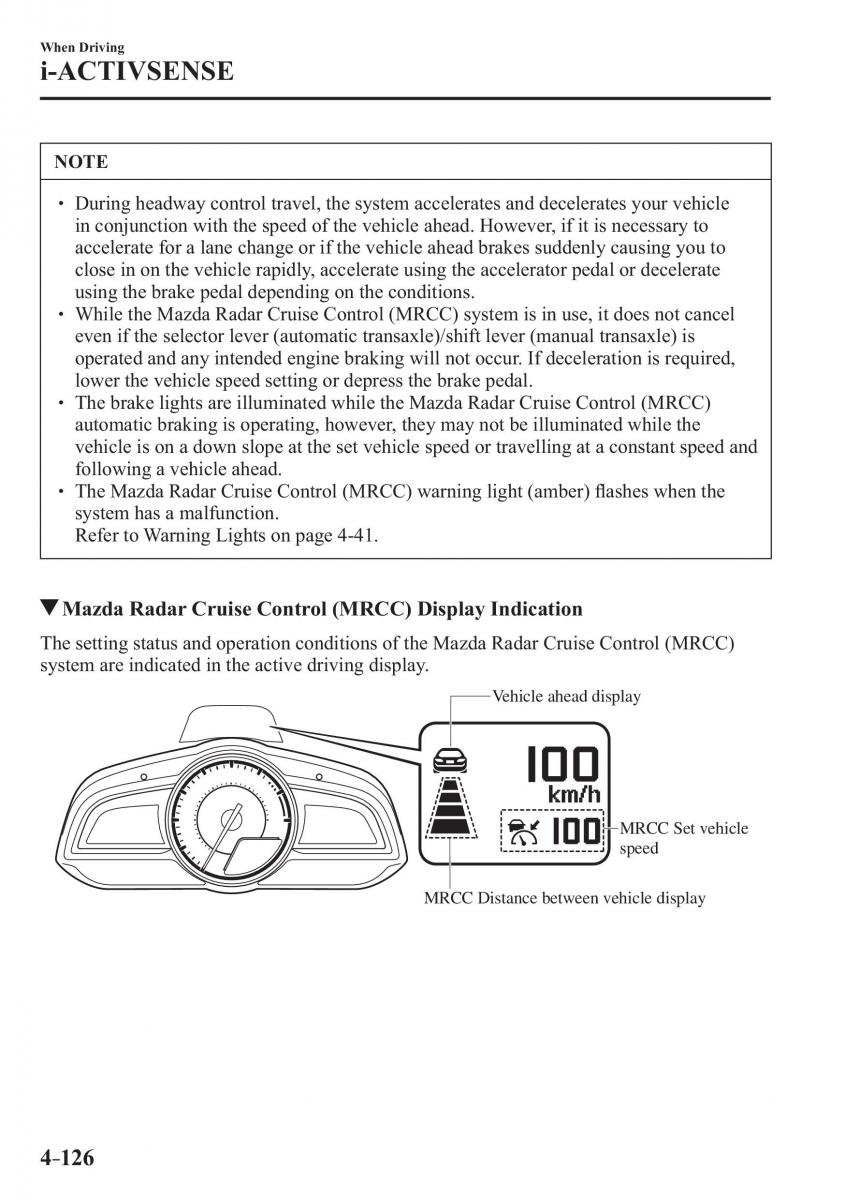 Mazda 3 III owners manual / page 276