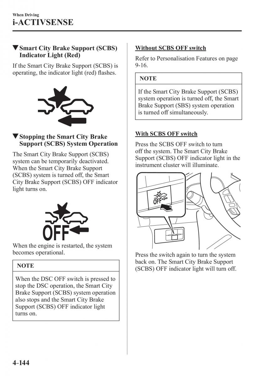 Mazda 3 III owners manual / page 294