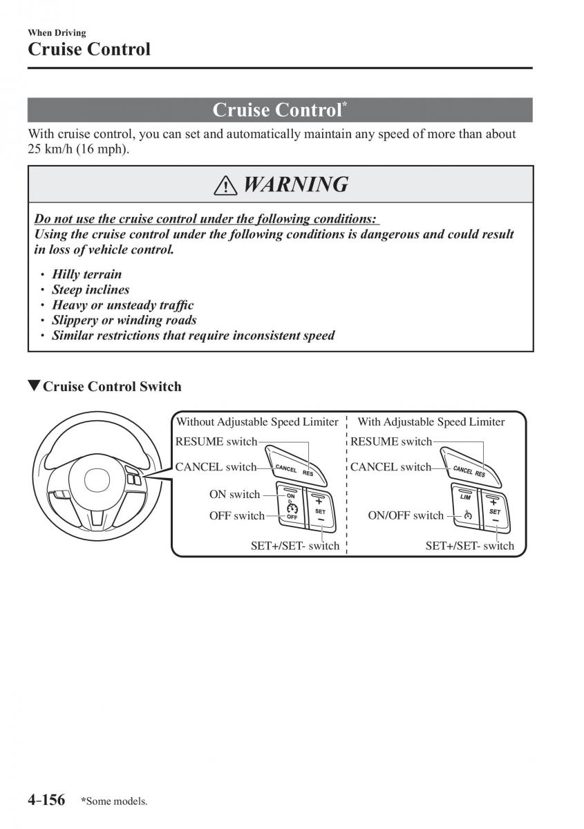 Mazda 3 III owners manual / page 306