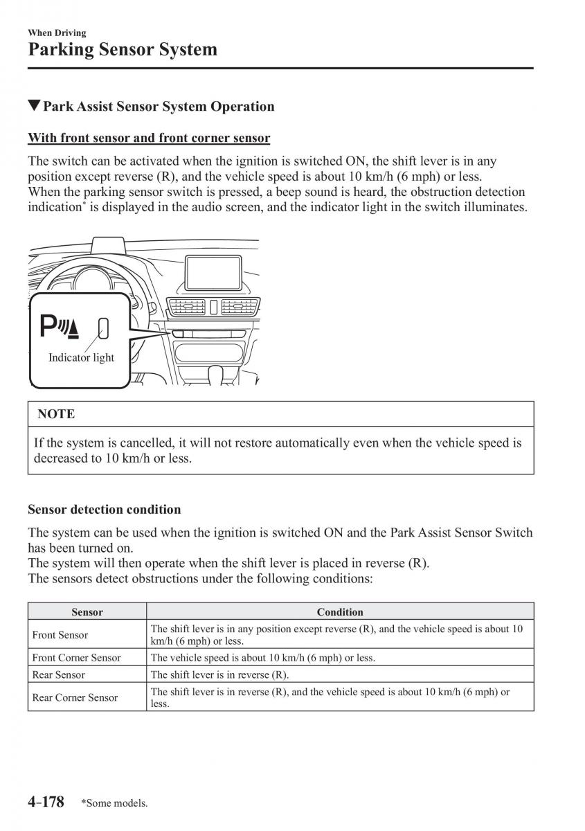 Mazda 3 III owners manual / page 328