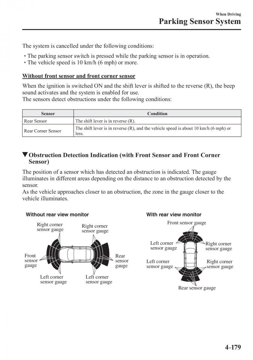 Mazda 3 III owners manual / page 329