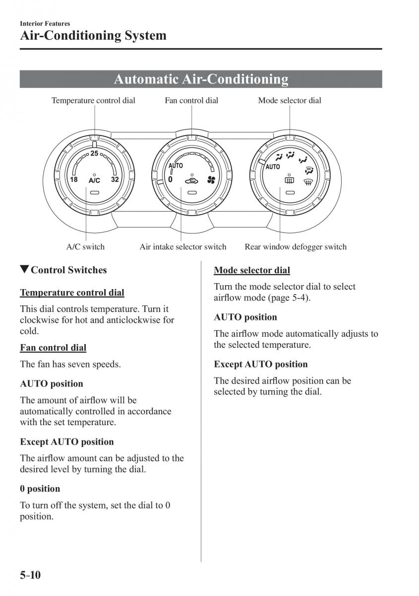 Mazda 3 III owners manual / page 344