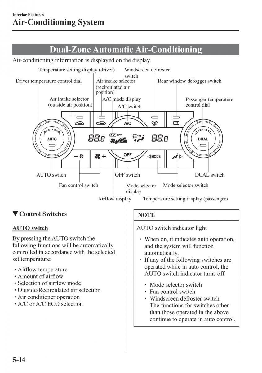 Mazda 3 III owners manual / page 348