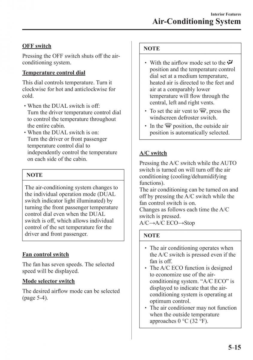 Mazda 3 III owners manual / page 349