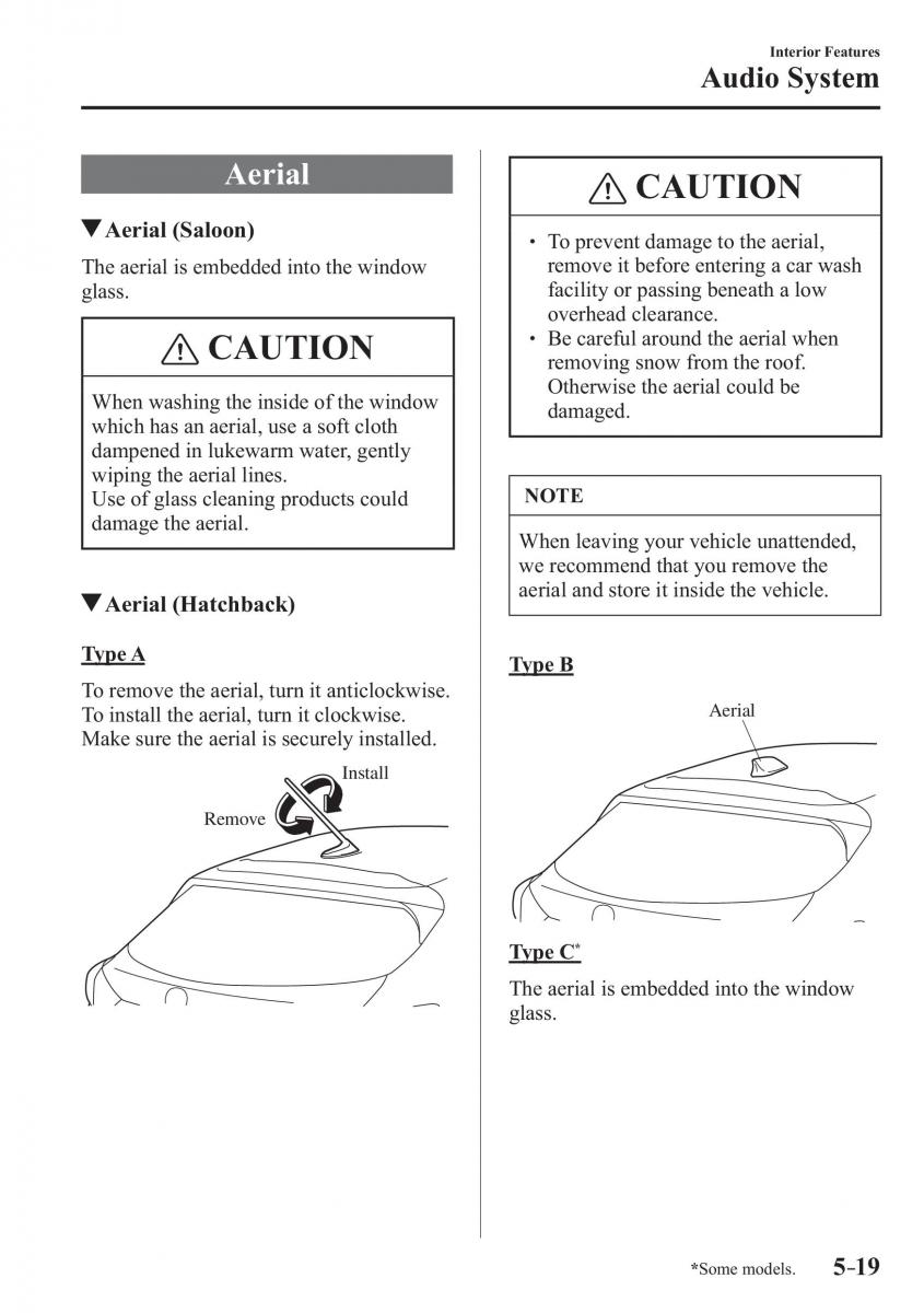 Mazda 3 III owners manual / page 353