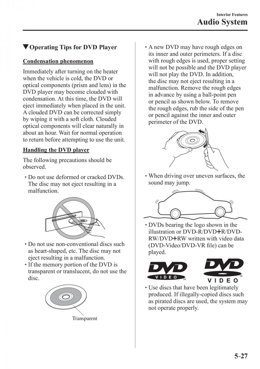 Mazda 3 III owners manual / page 361