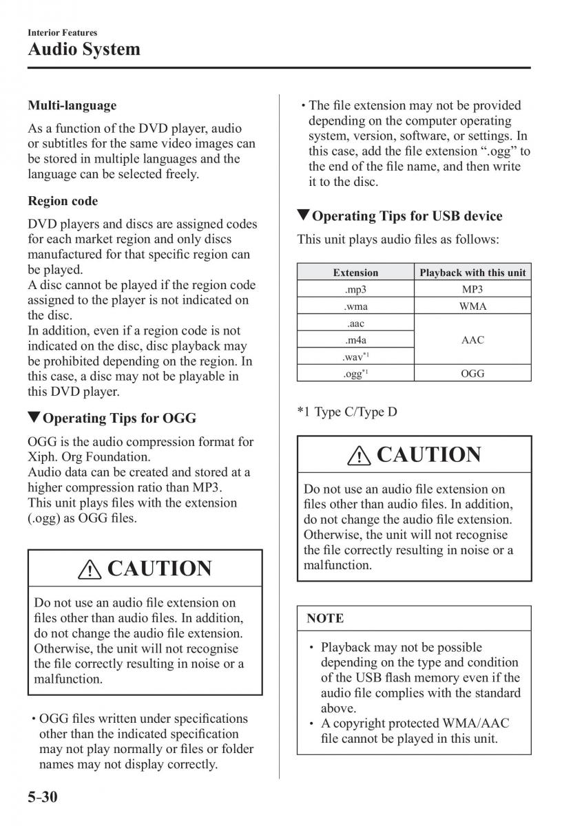 Mazda 3 III owners manual / page 364