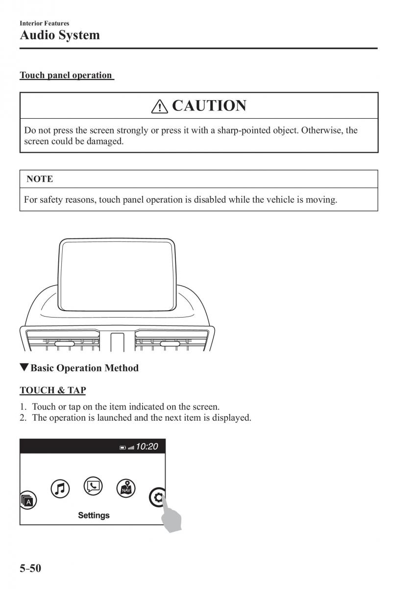 Mazda 3 III owners manual / page 384