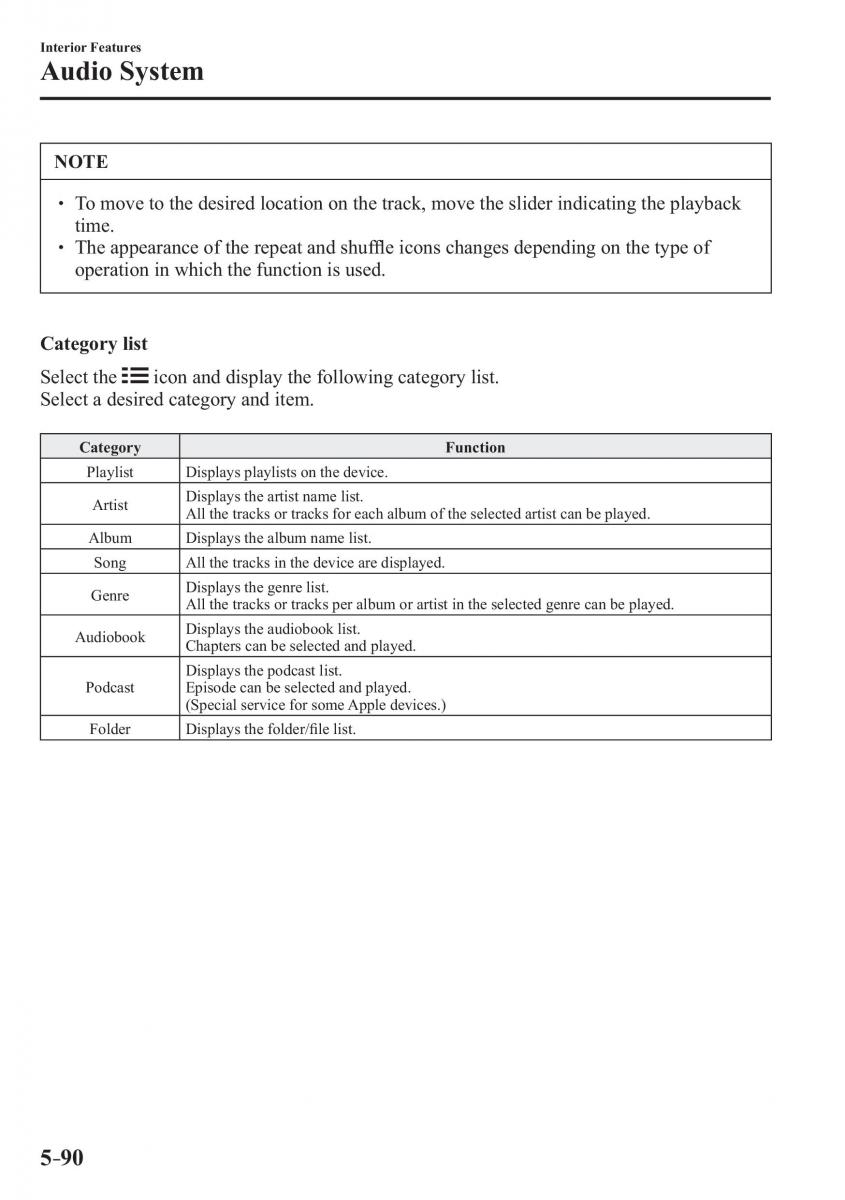 Mazda 3 III owners manual / page 424