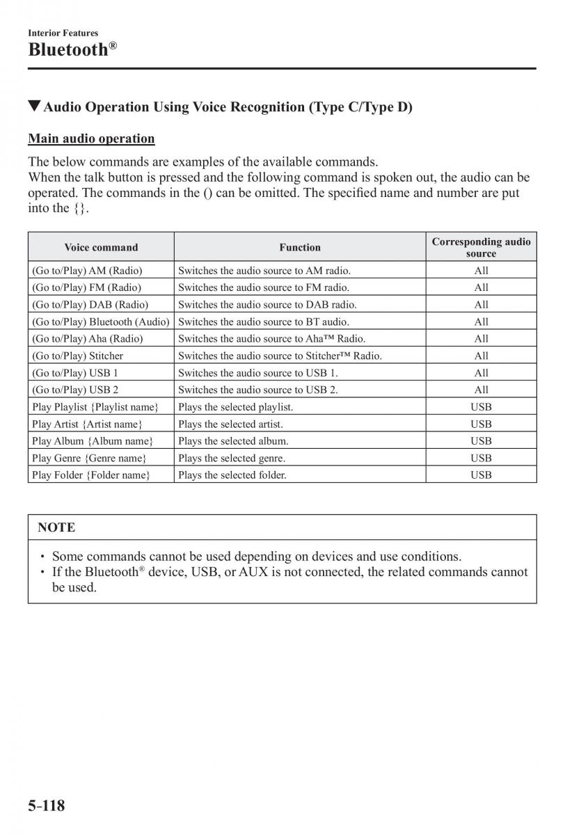 Mazda 3 III owners manual / page 452