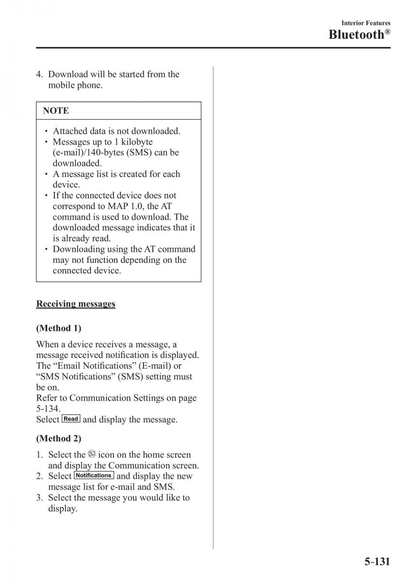 Mazda 3 III owners manual / page 465