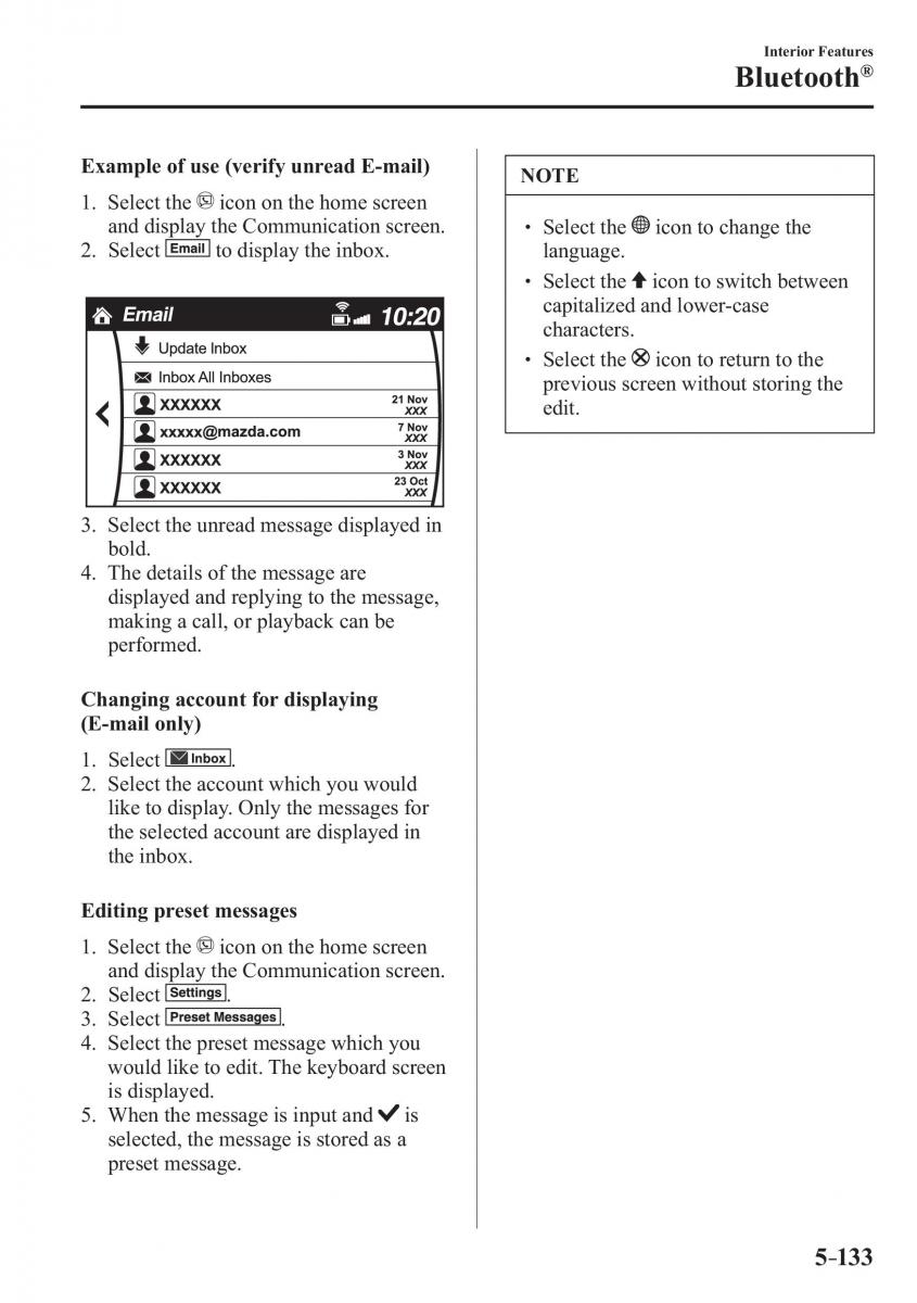 Mazda 3 III owners manual / page 467