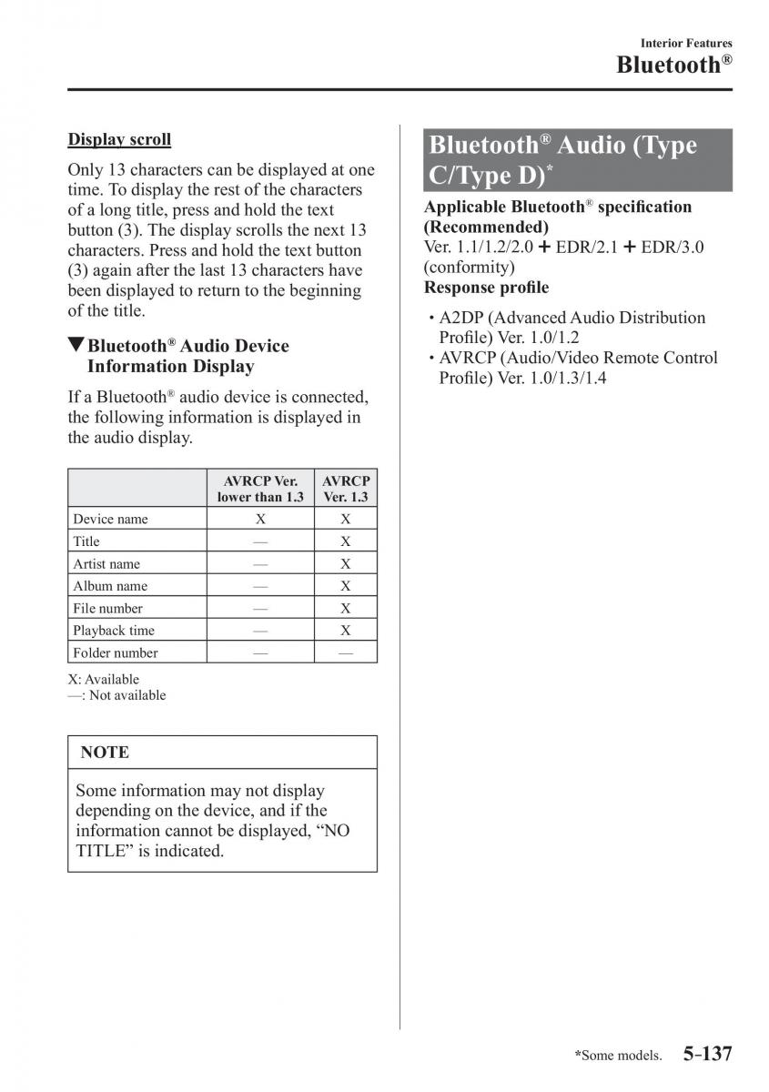 Mazda 3 III owners manual / page 471