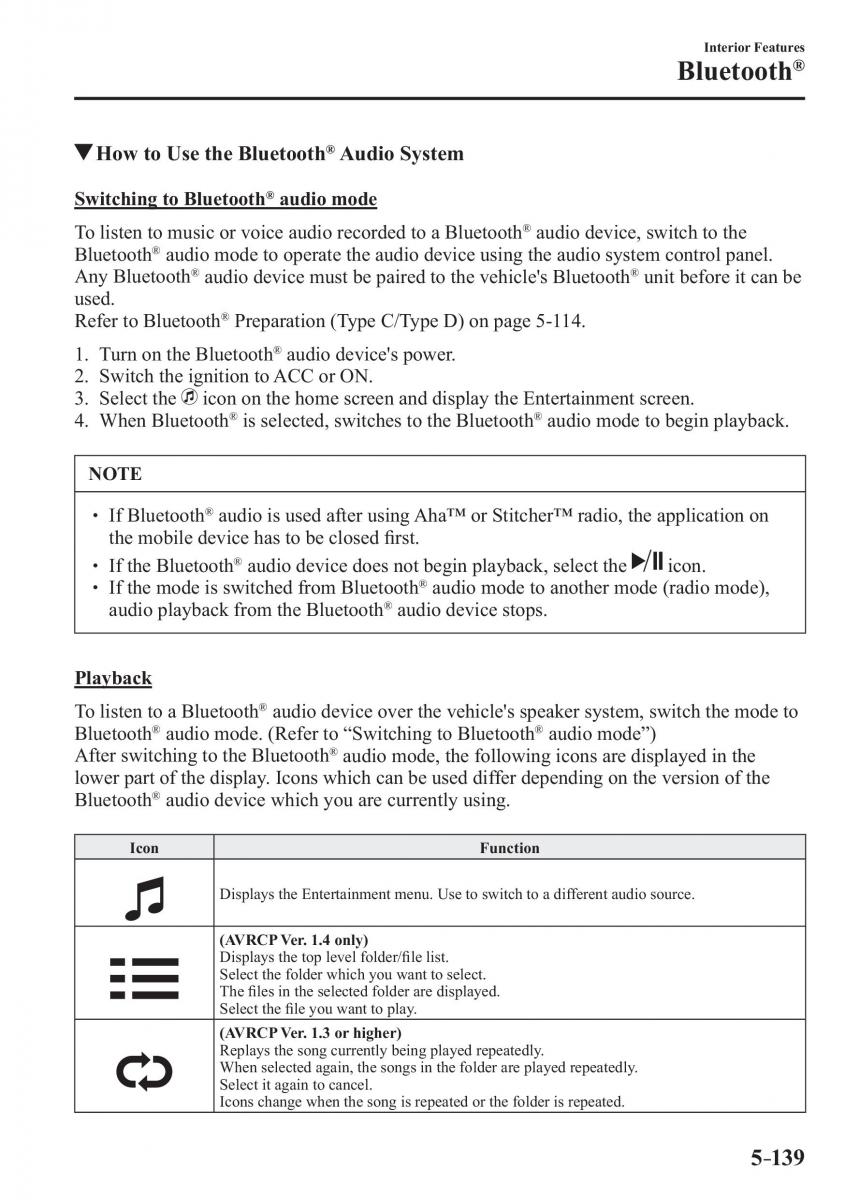 Mazda 3 III owners manual / page 473