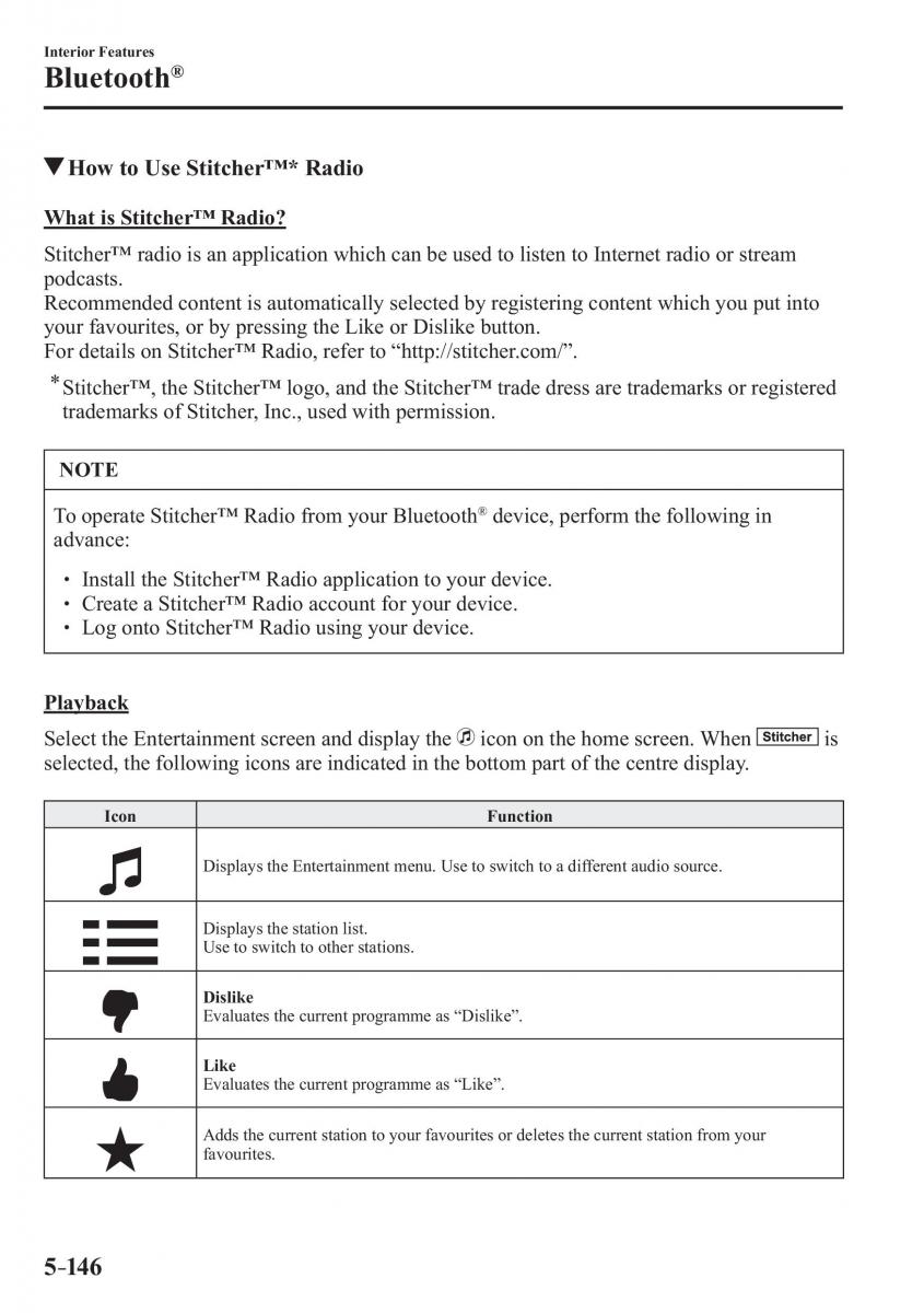 Mazda 3 III owners manual / page 480