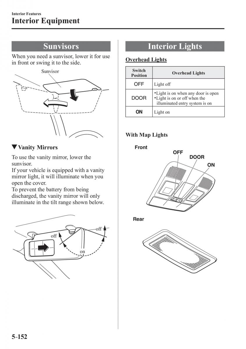 Mazda 3 III owners manual / page 486