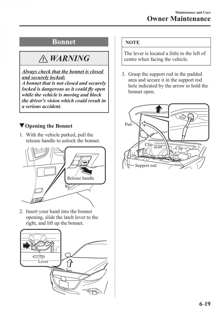 Mazda 3 III owners manual / page 515