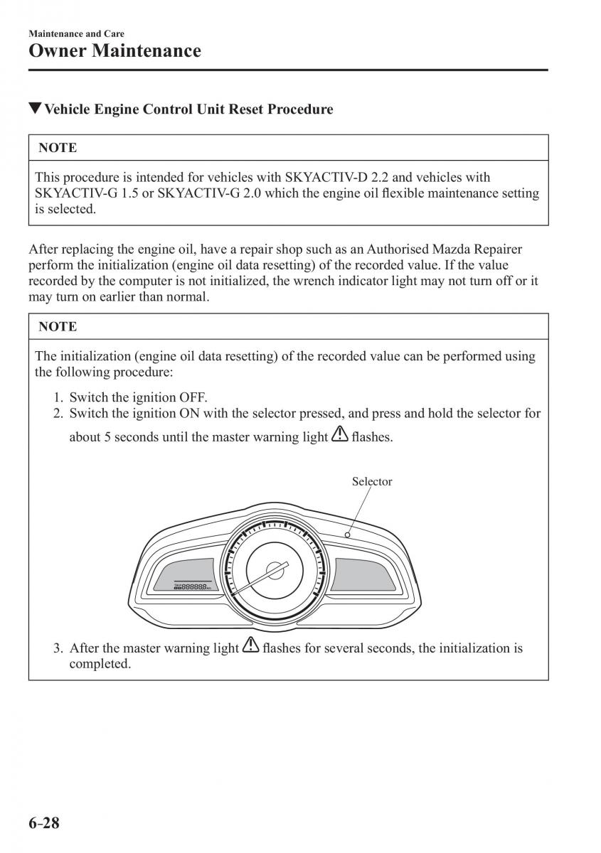 Mazda 3 III owners manual / page 524