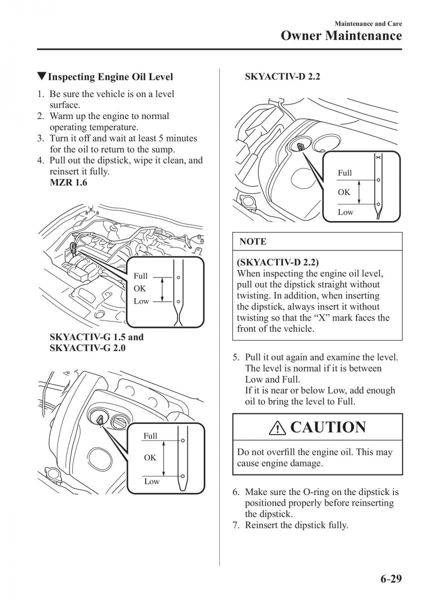 Mazda 3 III owners manual / page 525