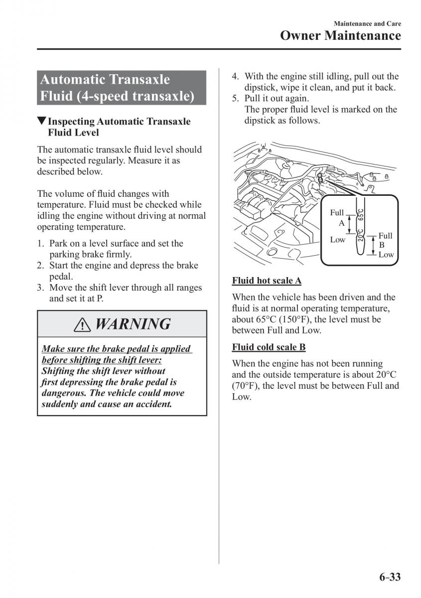 Mazda 3 III owners manual / page 529