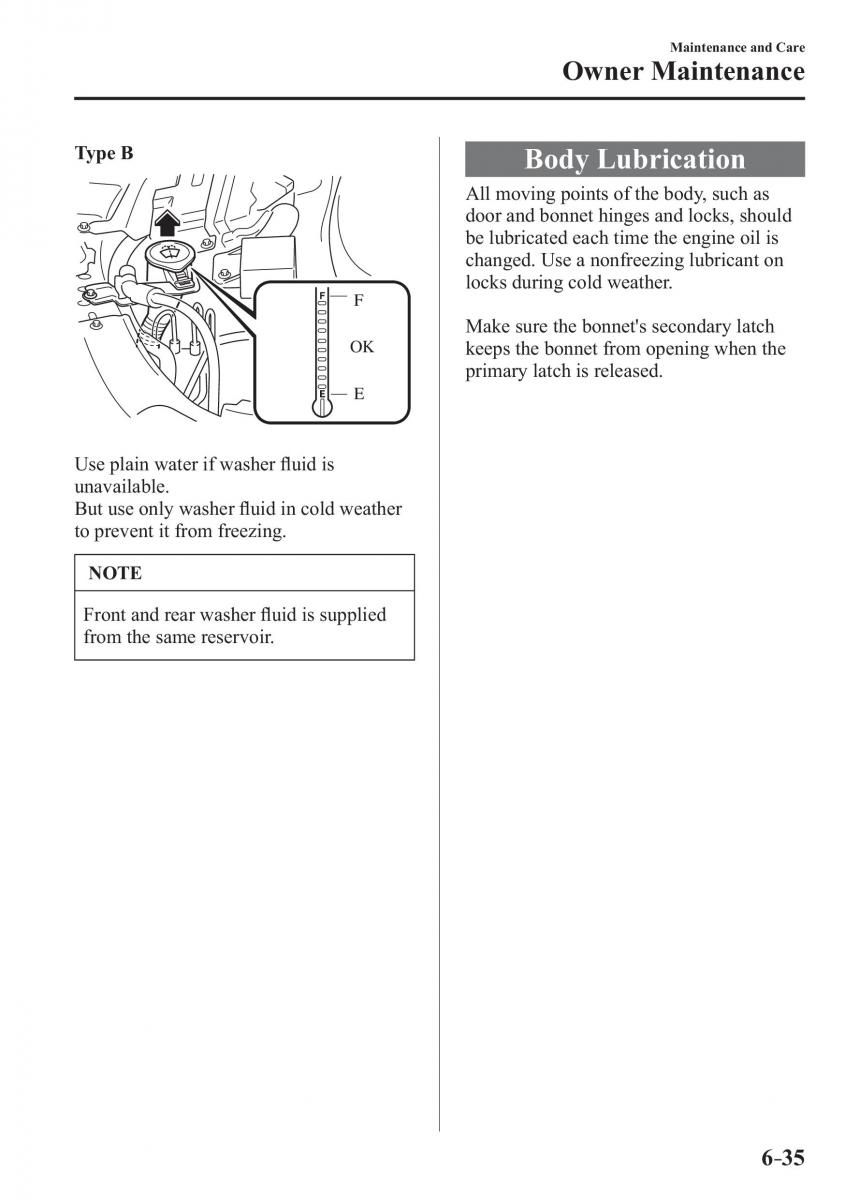 Mazda 3 III owners manual / page 531