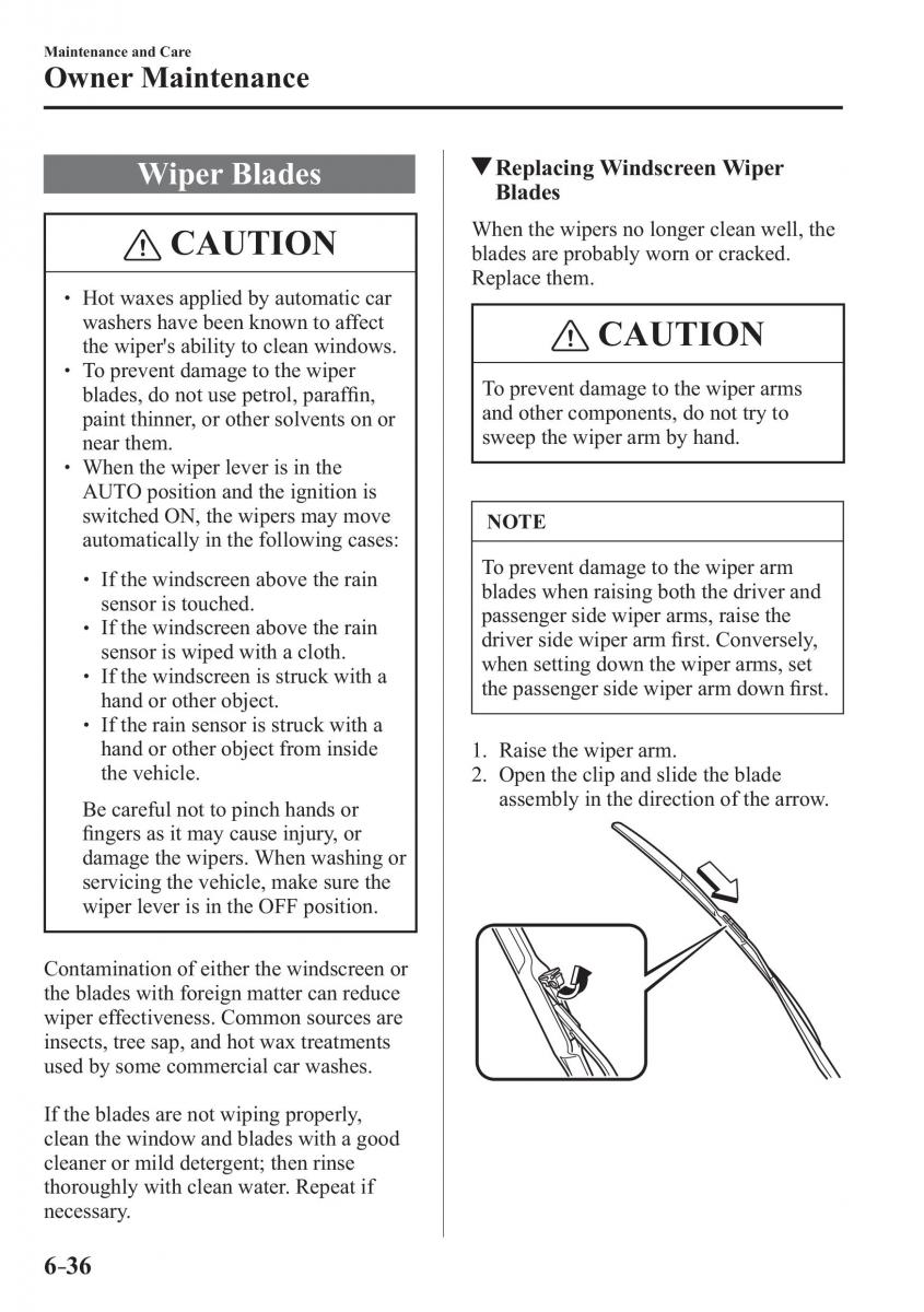 Mazda 3 III owners manual / page 532