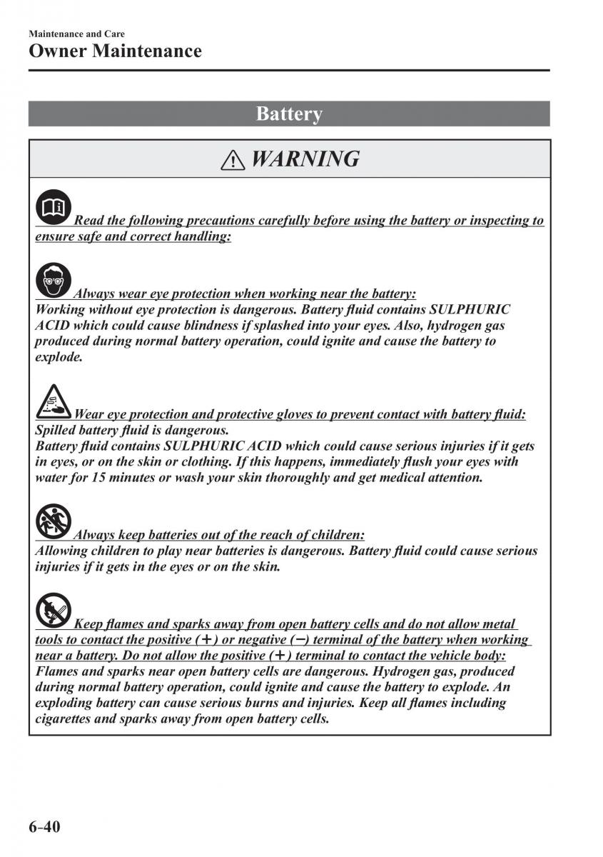 Mazda 3 III owners manual / page 536