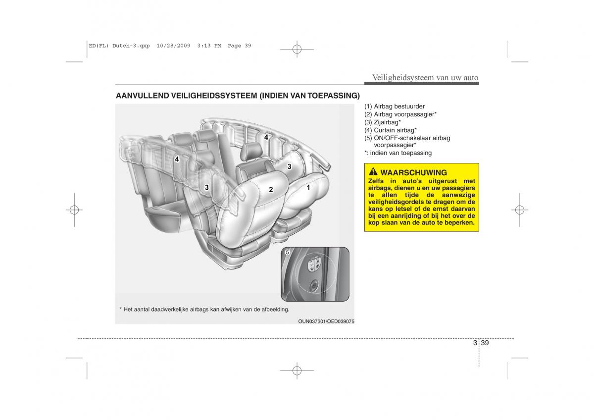 Kia Ceed I 1 handleiding / page 56