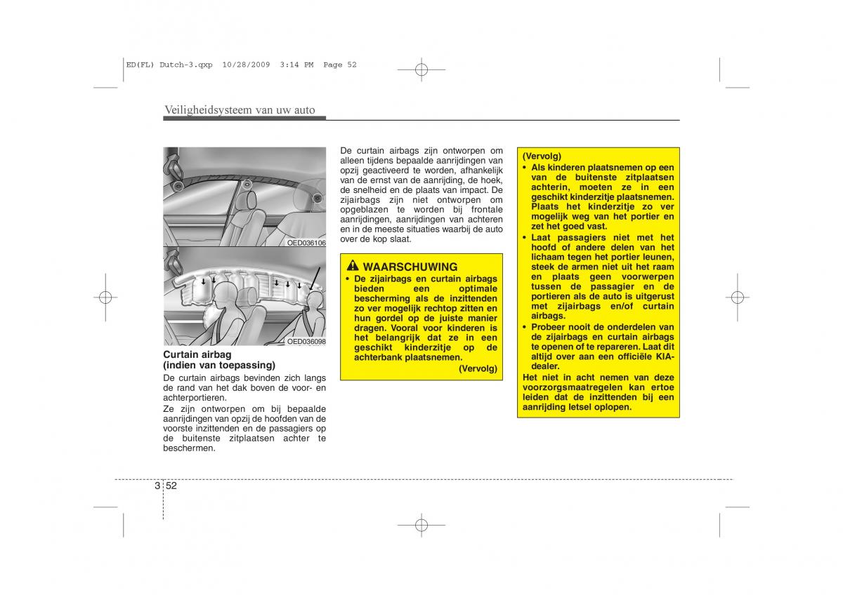 Kia Ceed I 1 handleiding / page 69