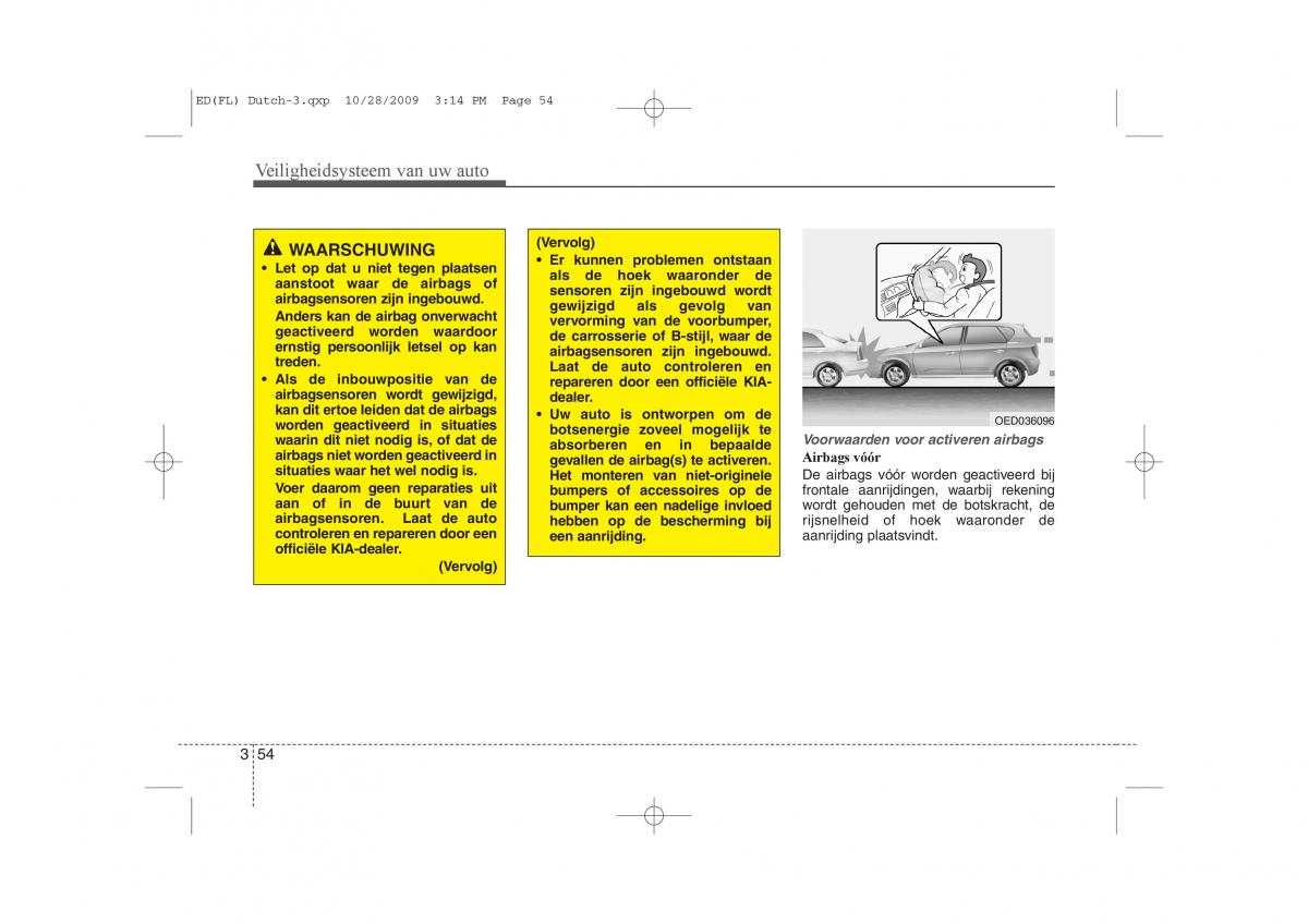 Kia Ceed I 1 handleiding / page 71