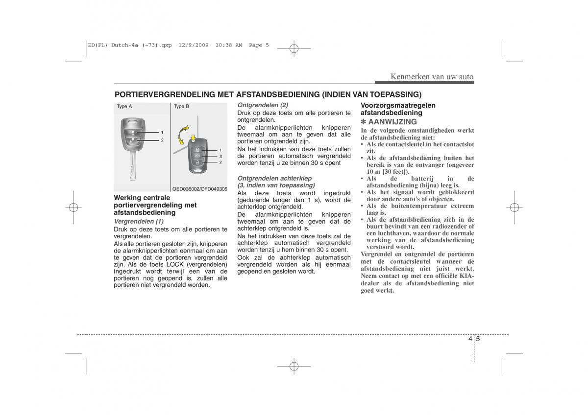 Kia Ceed I 1 handleiding / page 83