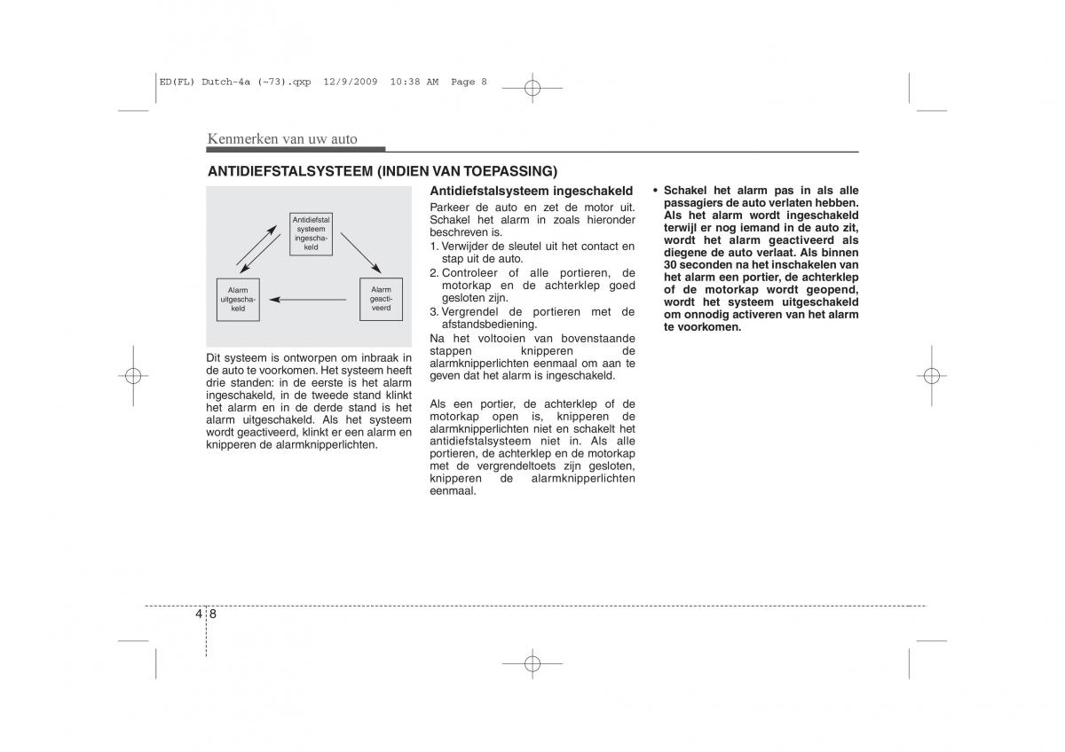 Kia Ceed I 1 handleiding / page 86