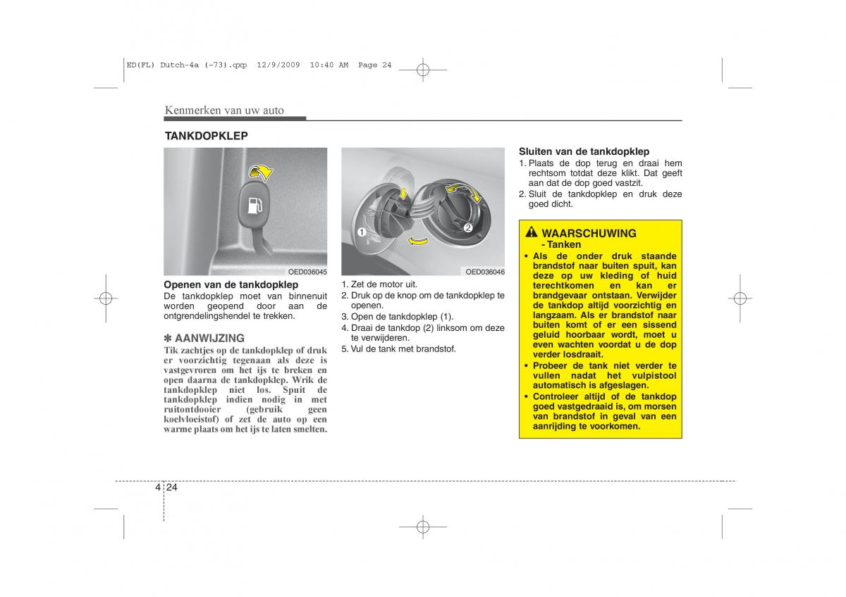 Kia Ceed I 1 handleiding / page 102