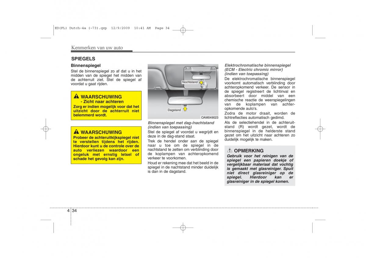 Kia Ceed I 1 handleiding / page 112