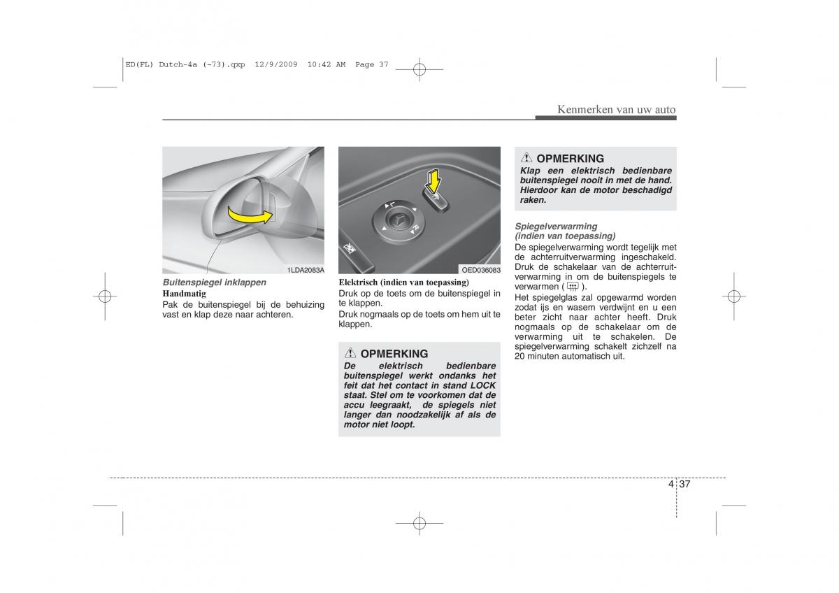 Kia Ceed I 1 handleiding / page 115