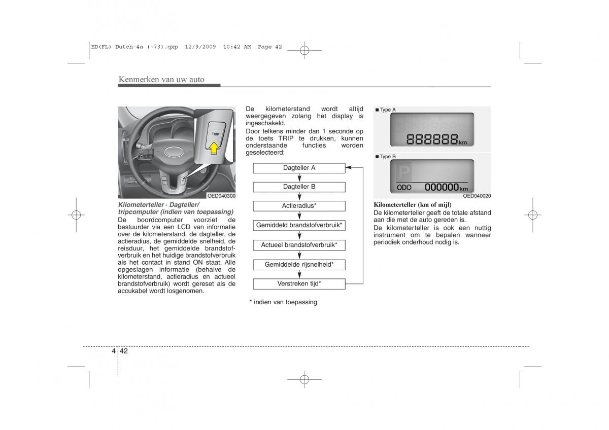 Kia Ceed I 1 handleiding / page 120