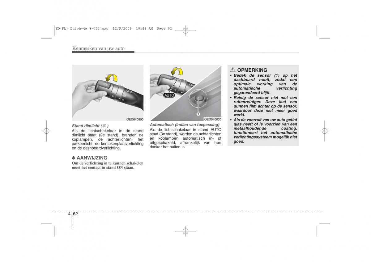 Kia Ceed I 1 handleiding / page 140