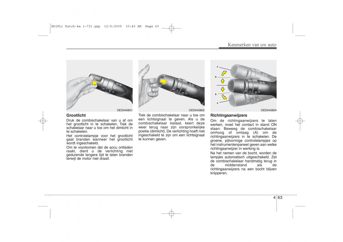 Kia Ceed I 1 handleiding / page 141