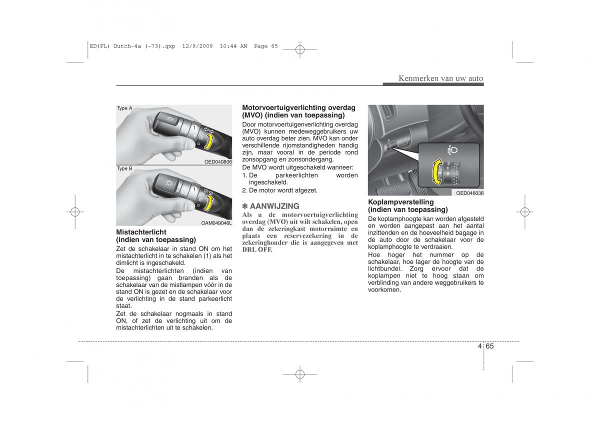 Kia Ceed I 1 handleiding / page 143