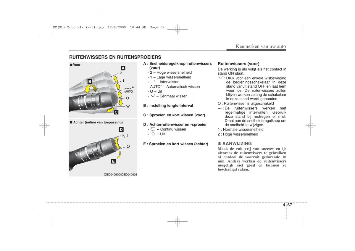 Kia Ceed I 1 handleiding / page 145