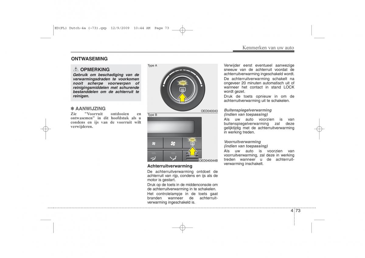 Kia Ceed I 1 handleiding / page 151