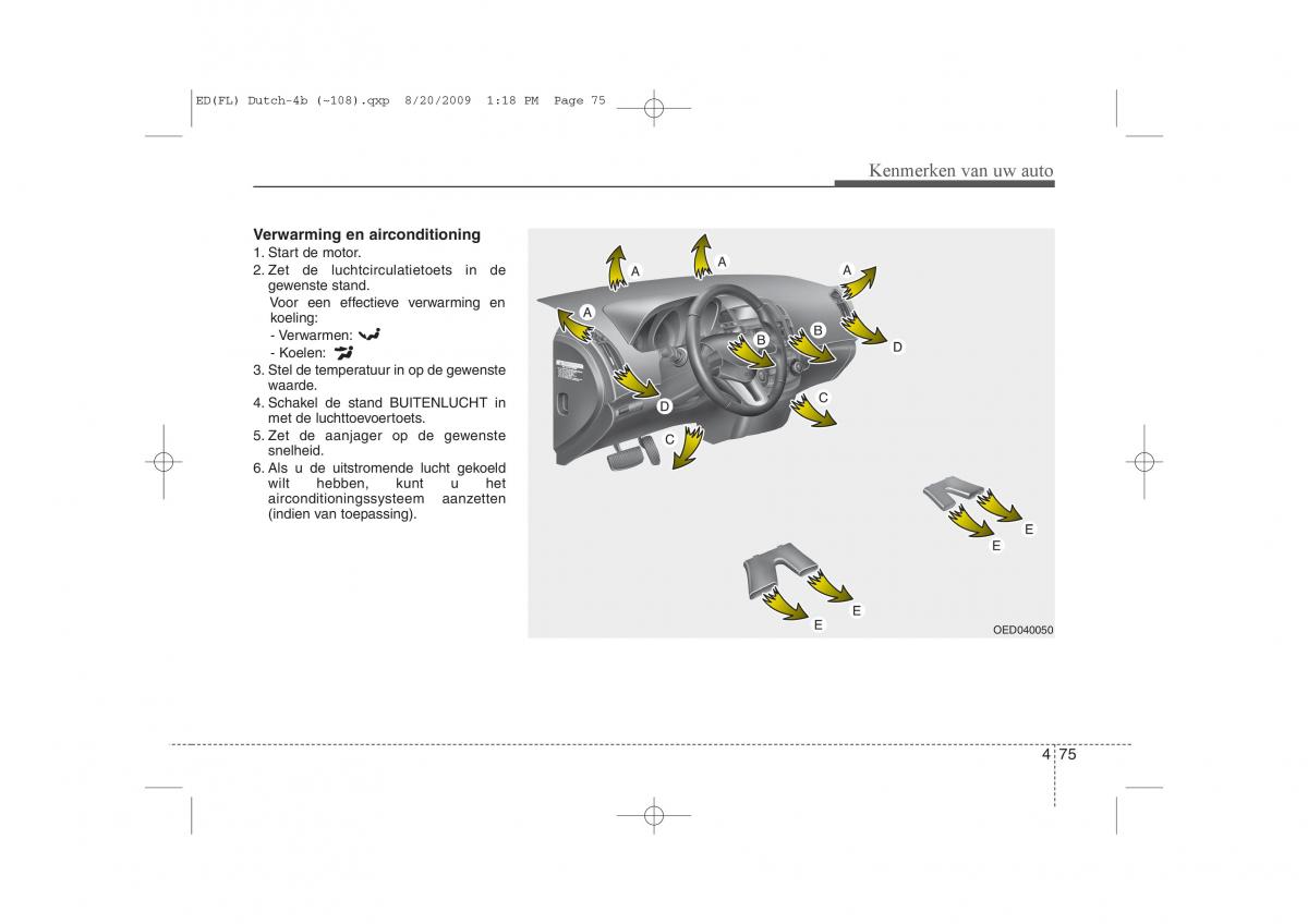 Kia Ceed I 1 handleiding / page 153