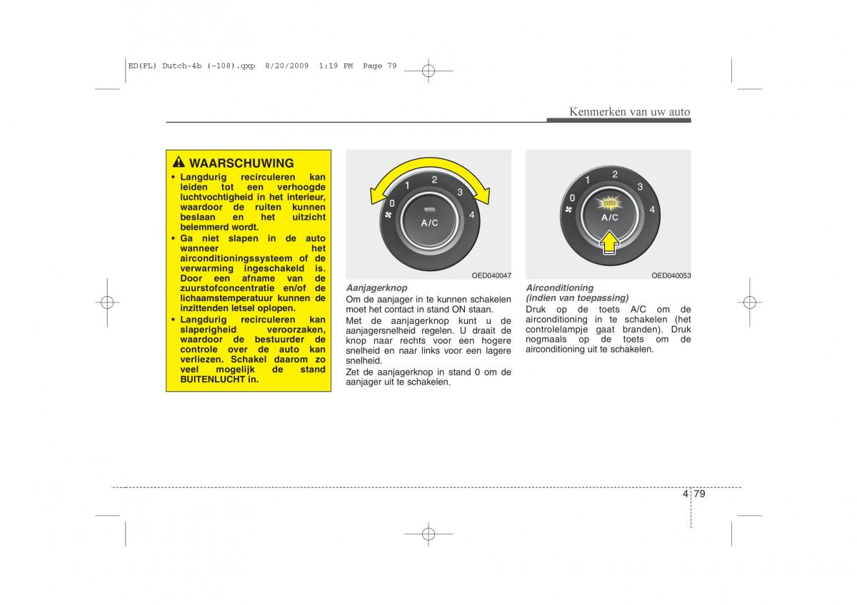 Kia Ceed I 1 handleiding / page 157