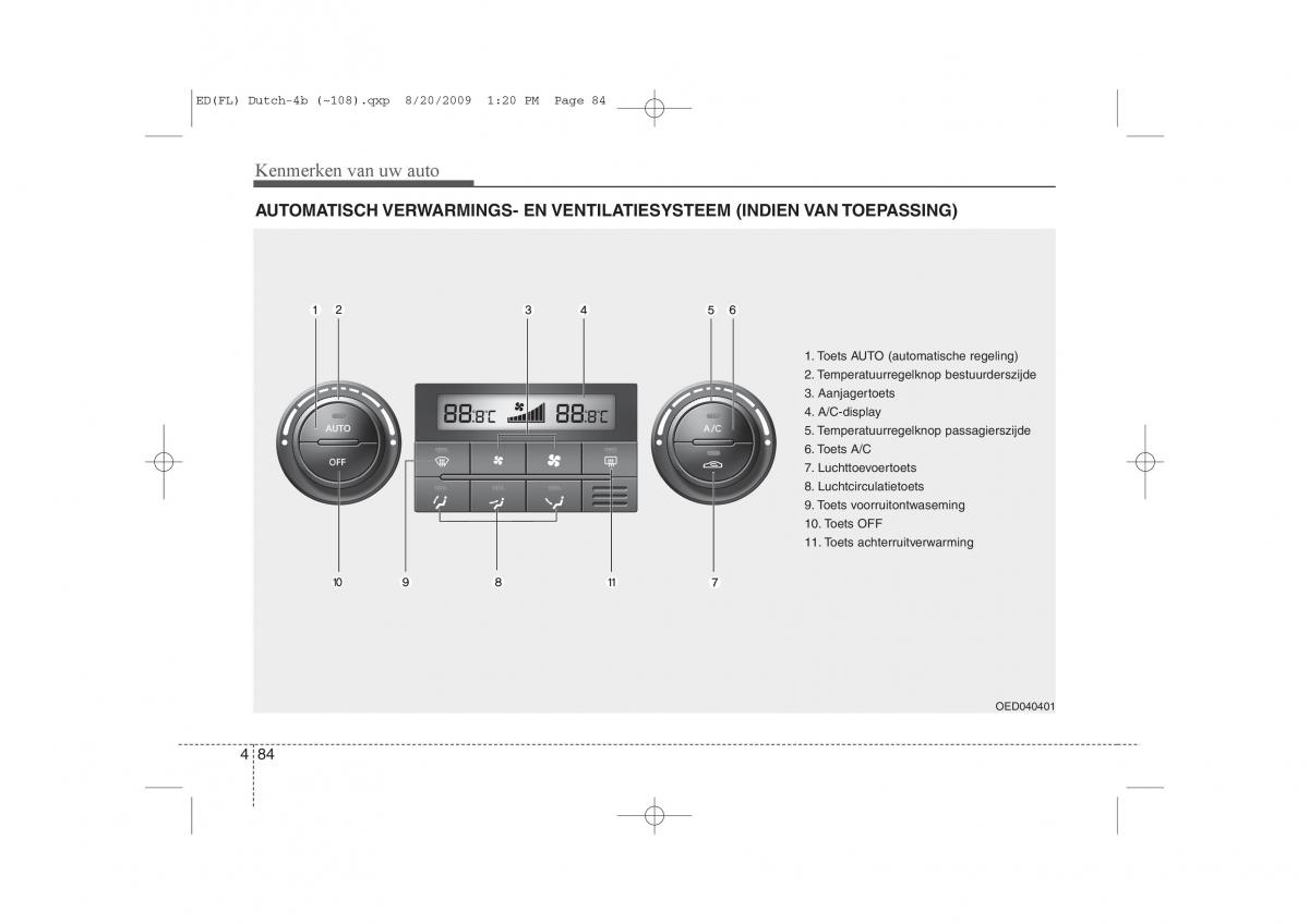 Kia Ceed I 1 handleiding / page 162