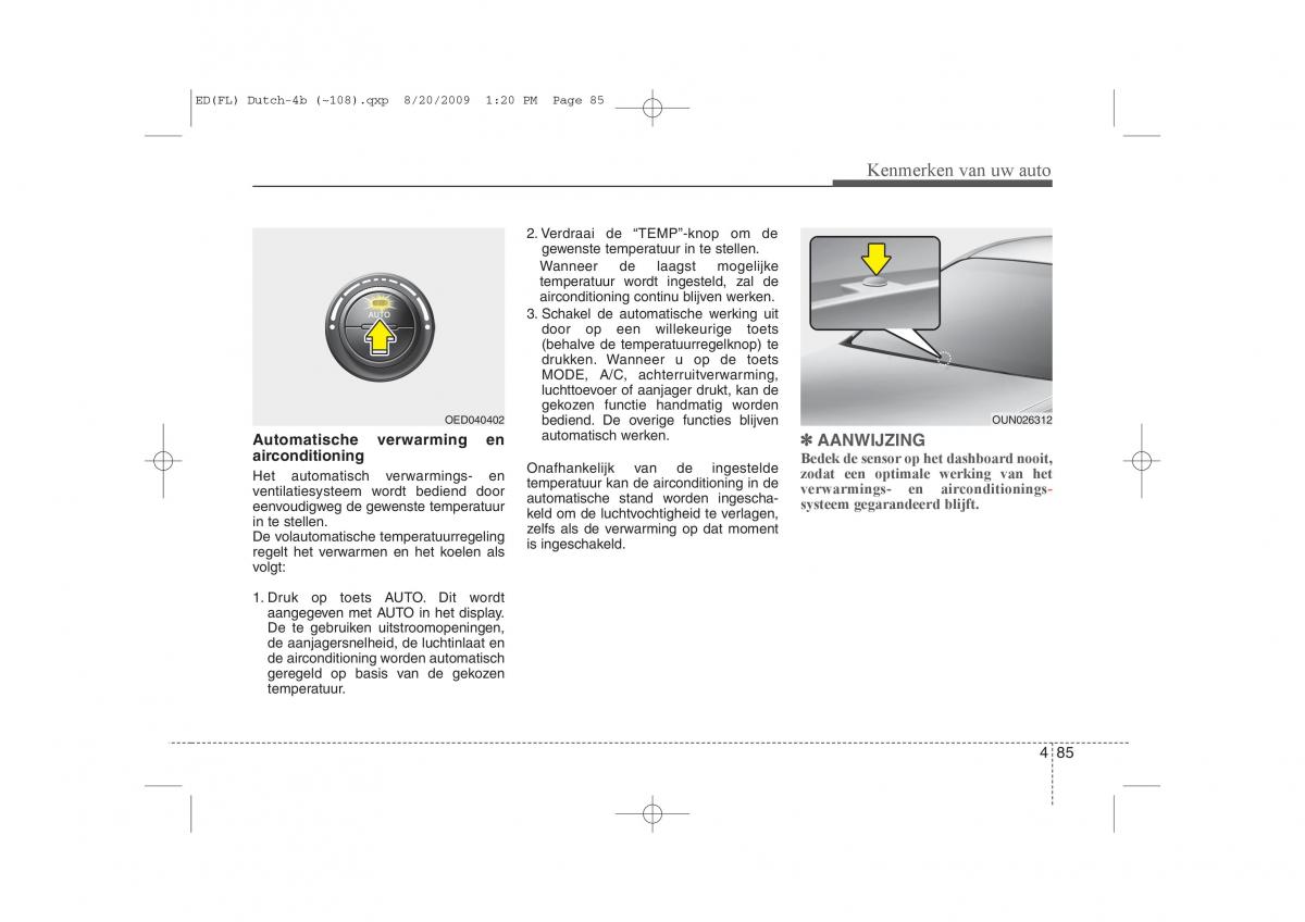 Kia Ceed I 1 handleiding / page 163